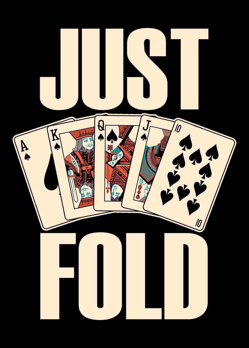 'poker' Poster By Crazysquirrel 