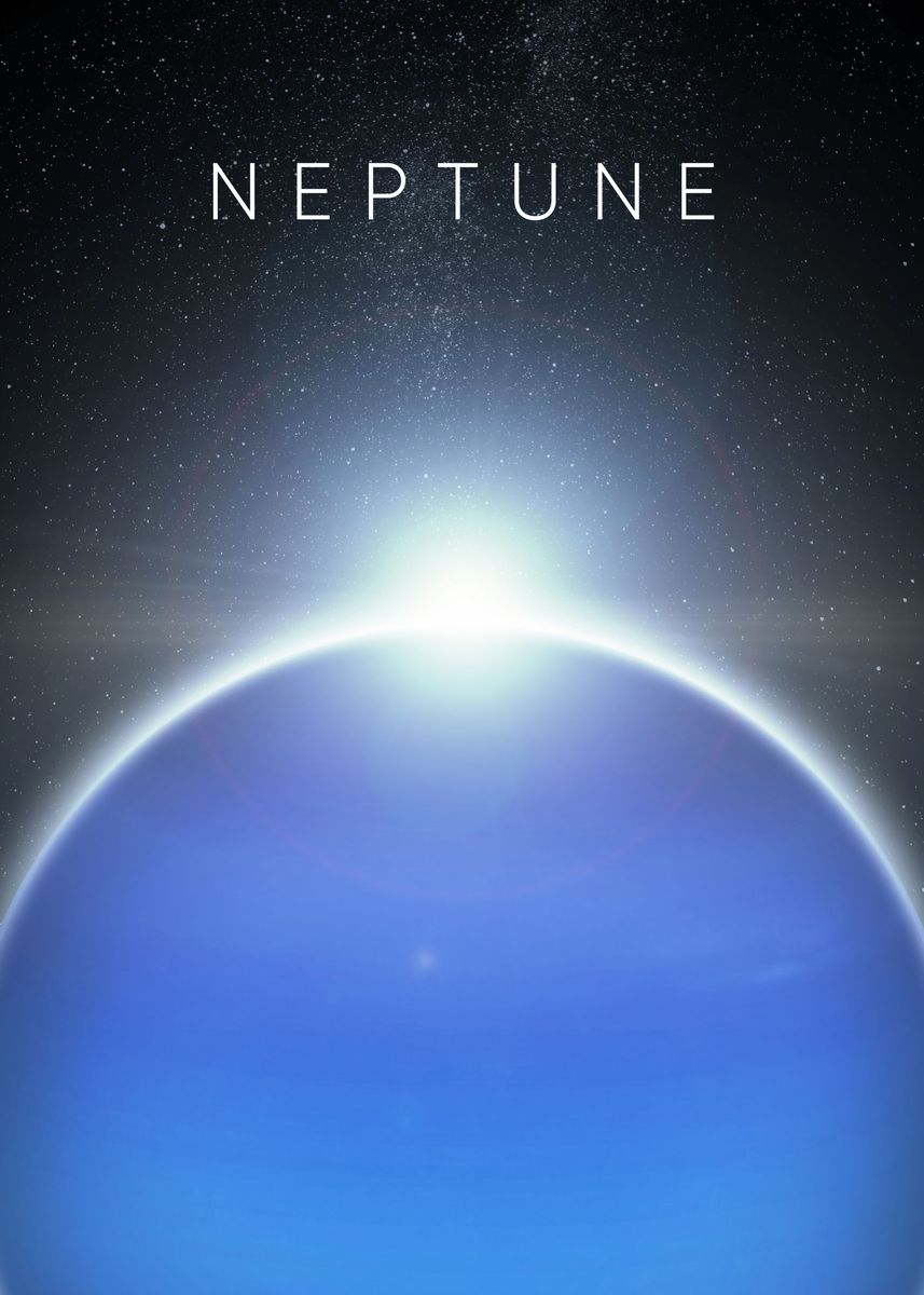 'neptune' Poster by SplashDesign | Displate