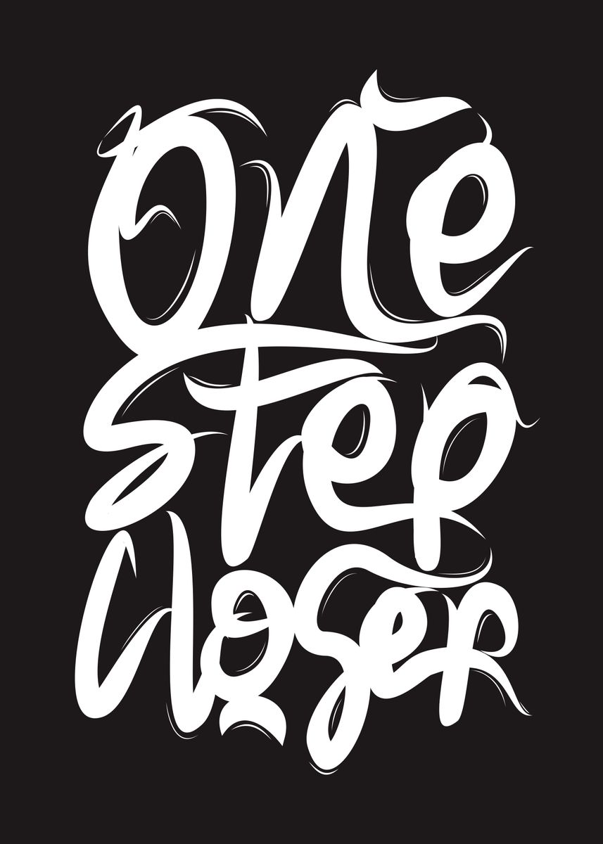 'One Step Closer' Poster, picture, metal print, paint by Distrowlinc ...