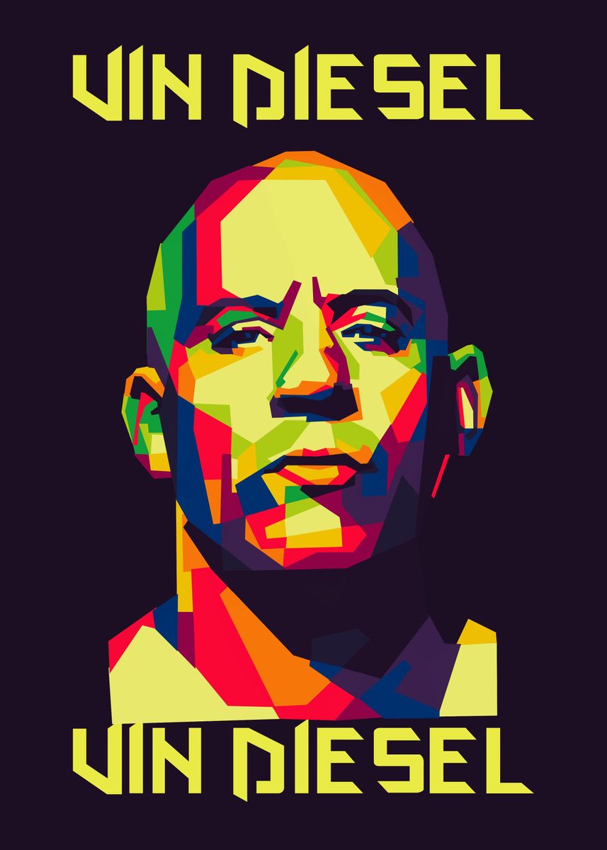 'diesel comics character' Poster by Mshel Tyan Displate