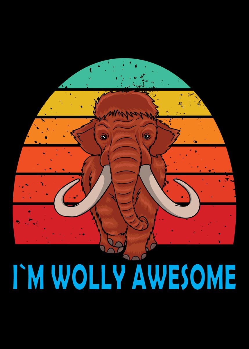 &lsquo;Mammoth Tusk Gift&rsquo; Poster by Hexor | Displate