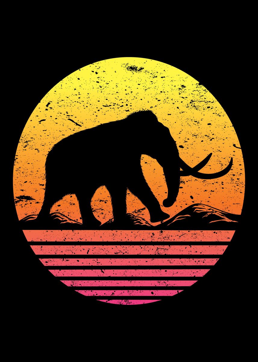 &lsquo;Mammoth Tusk Gift&rsquo; Poster by Hexor | Displate