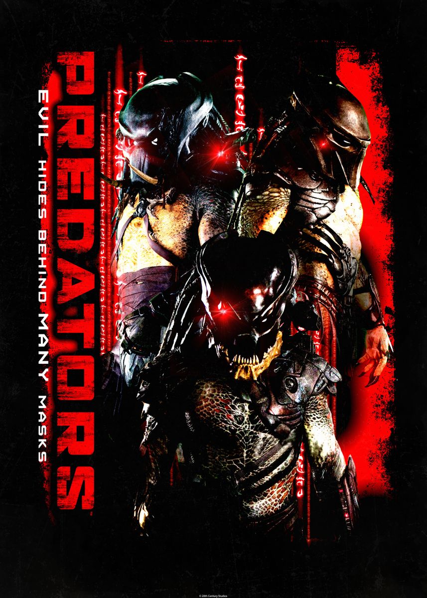 The Predators Movie' Poster by Predator
