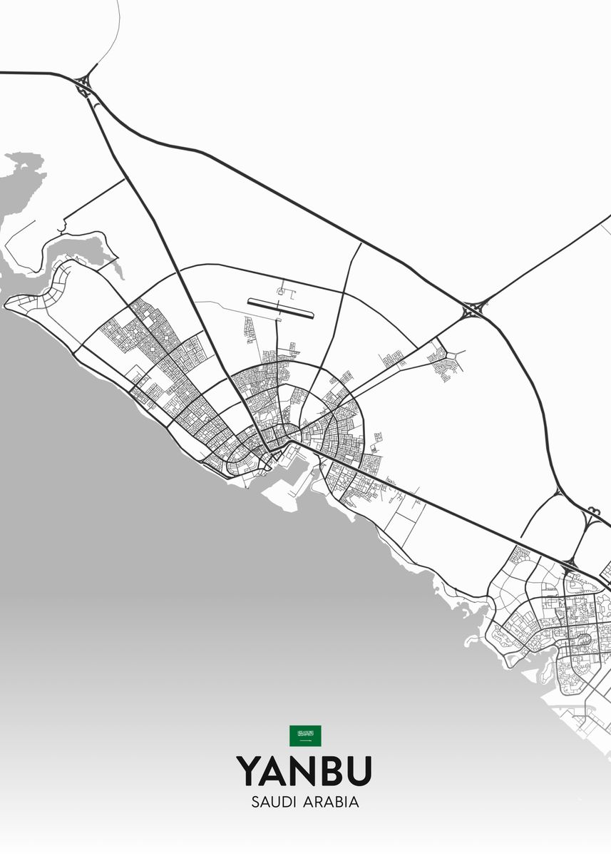 'Yanbu SA' Poster by IMR Designs Displate