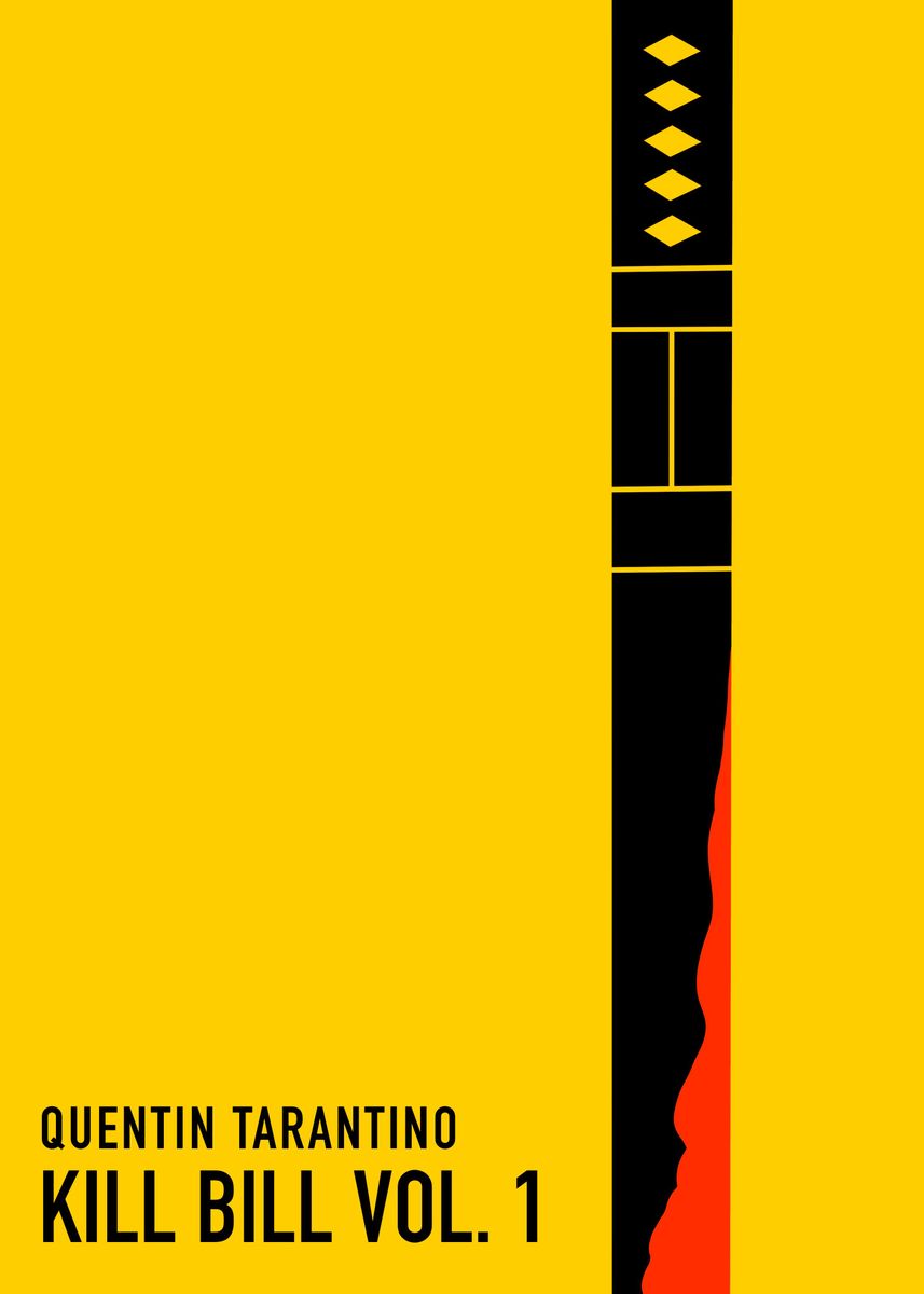 'Kill bill' Poster, picture, metal print, paint by Magic Apes | Displate