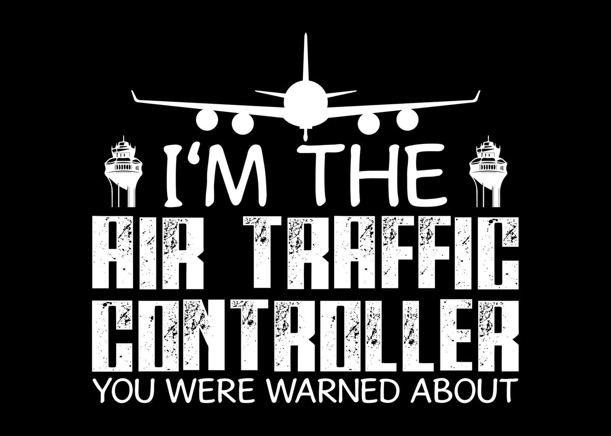 'Flight Control Joke' Poster by DesignatedDesigner | Displate