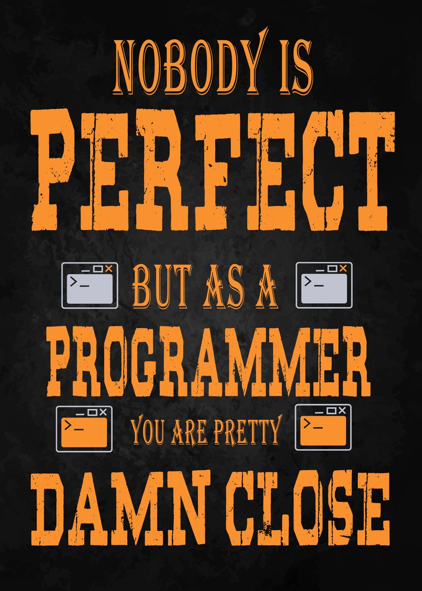'Programmer' Poster by Metal Posters | Displate