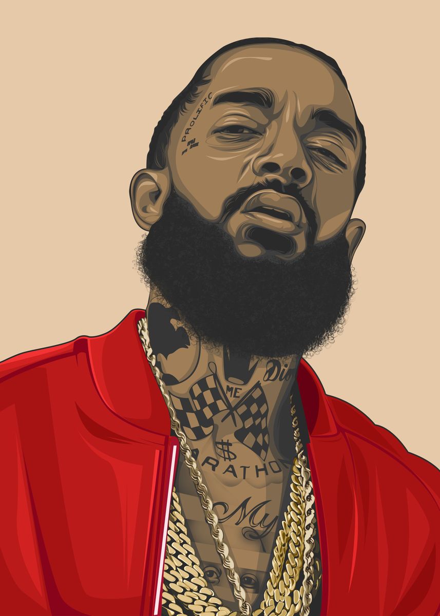 Hustler by Bart Cooper | Nipsey Hussle Art