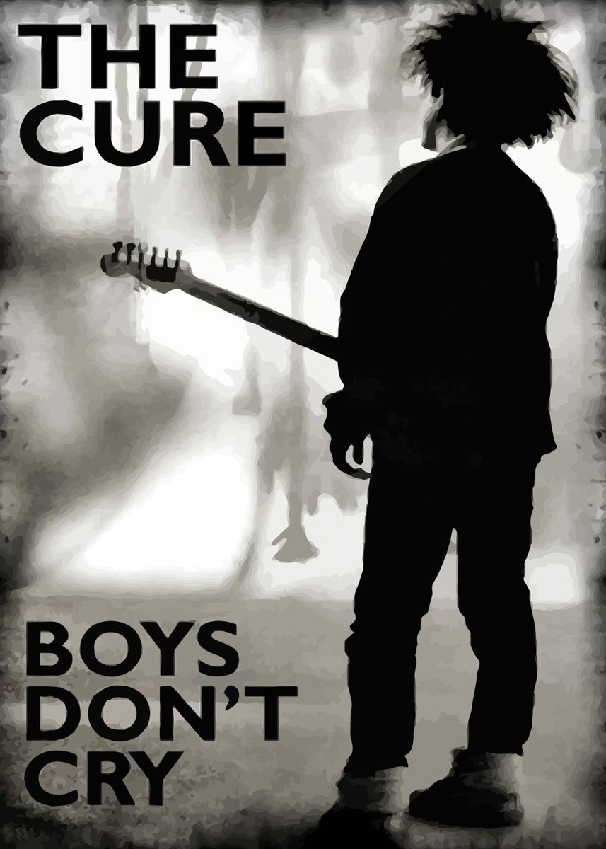 The Cure Band Music Poster Picture Metal Print Paint By Breana Lync Displate