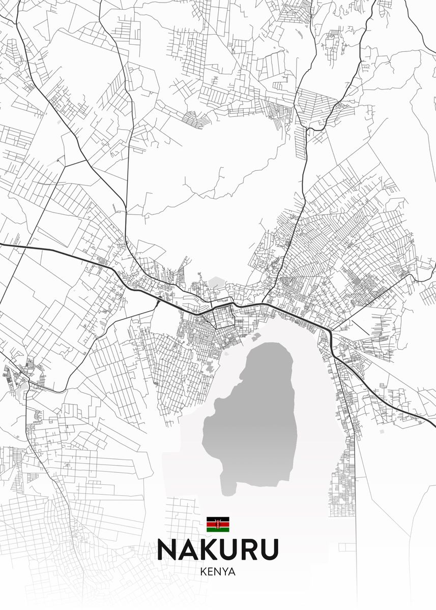 'Nakuru KE' Poster by IMR Designs Displate