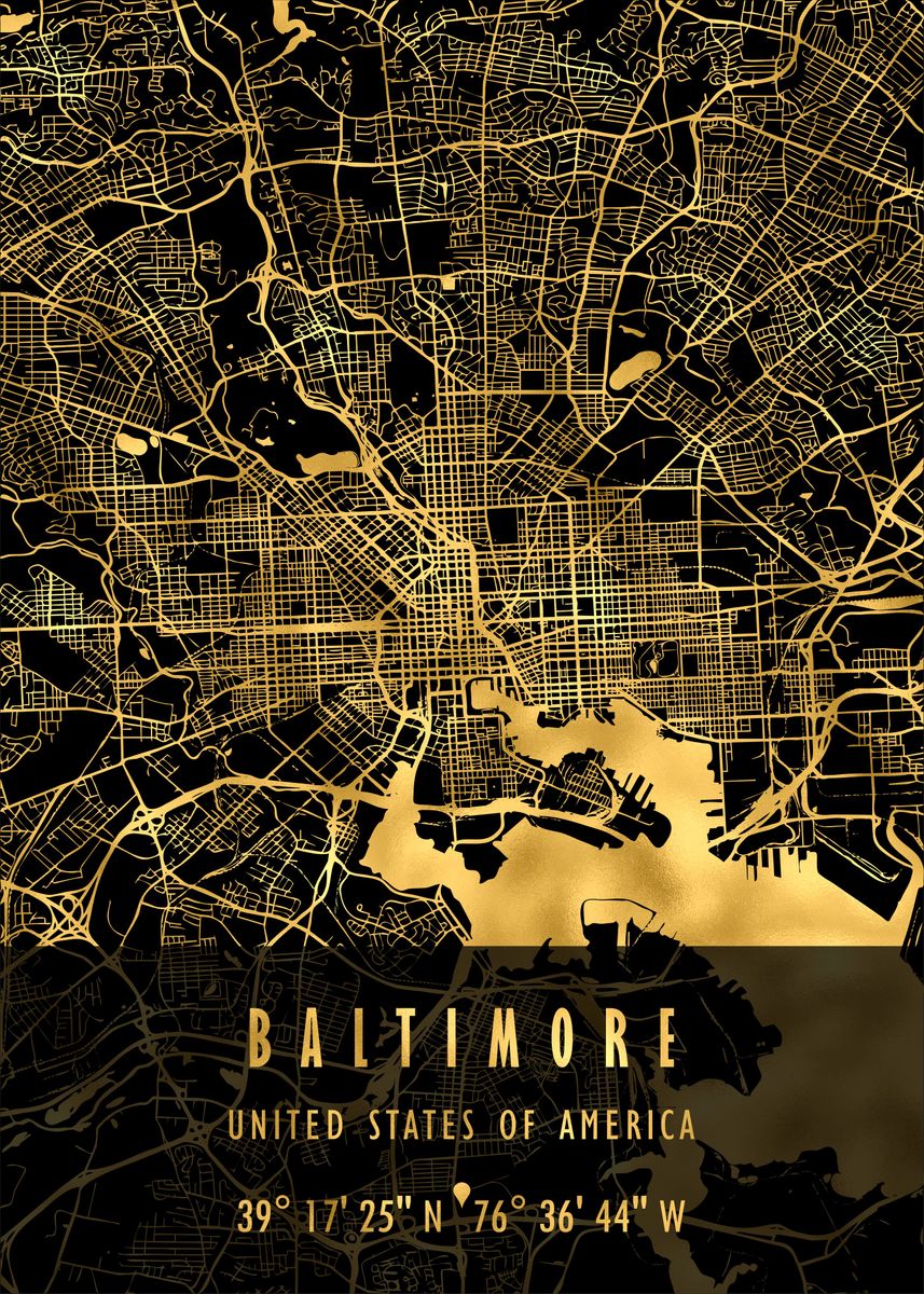Baltimore Map USA Poster Picture Metal Print Paint By Artistic A09b9580569d8f3c82c7fd878893a1b5 1f30750bf791e6832d07a9d906788989 