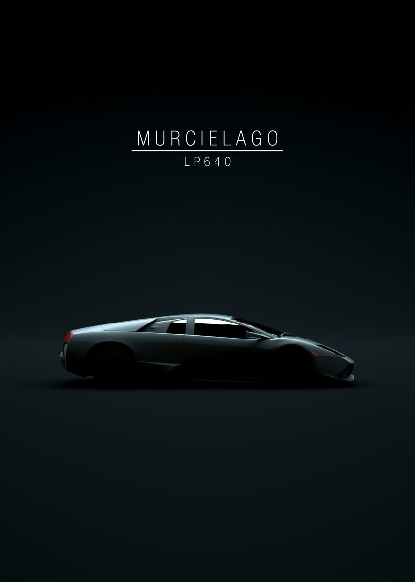'Murcielago LP640' Poster by 21 MXM  | Displate