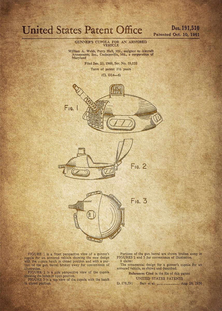 'Patent' Poster by Darth Art | Displate