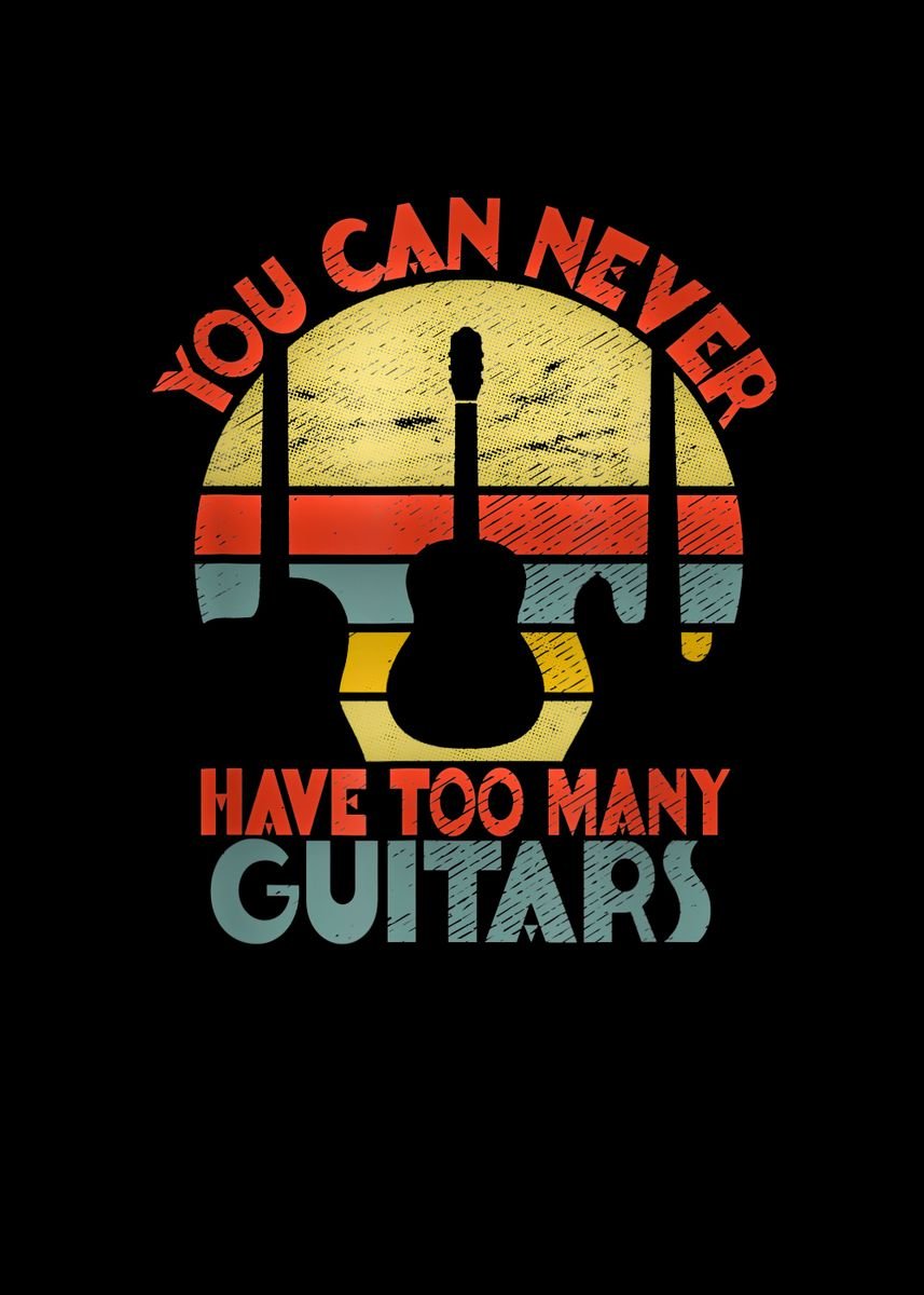 'Guitar Quotes' Poster, picture, metal print, paint by Emilio BluePrint ...