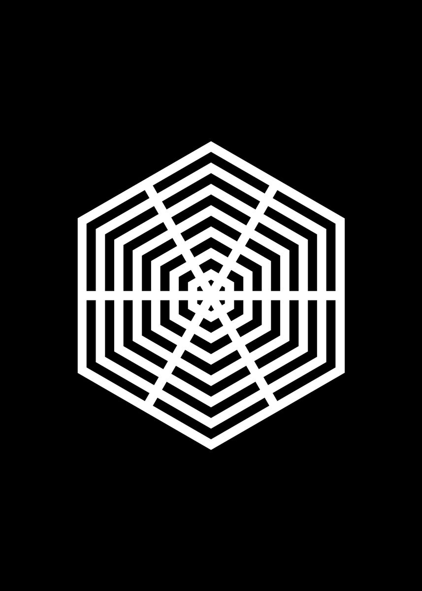 'Magic Glyph Circle Rune' Poster, picture, metal print, paint by Holy ...