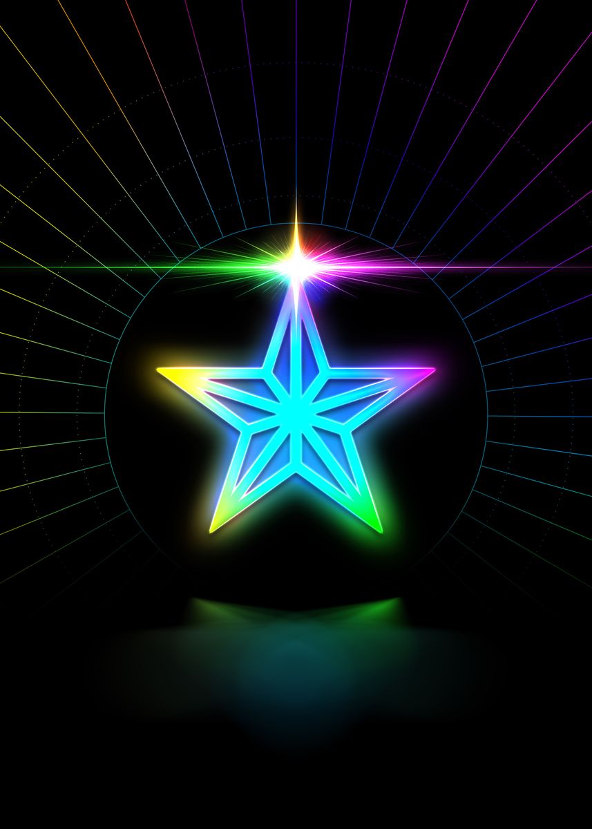 'Magic Glyph Circle Rune' Poster, picture, metal print, paint by Holy ...