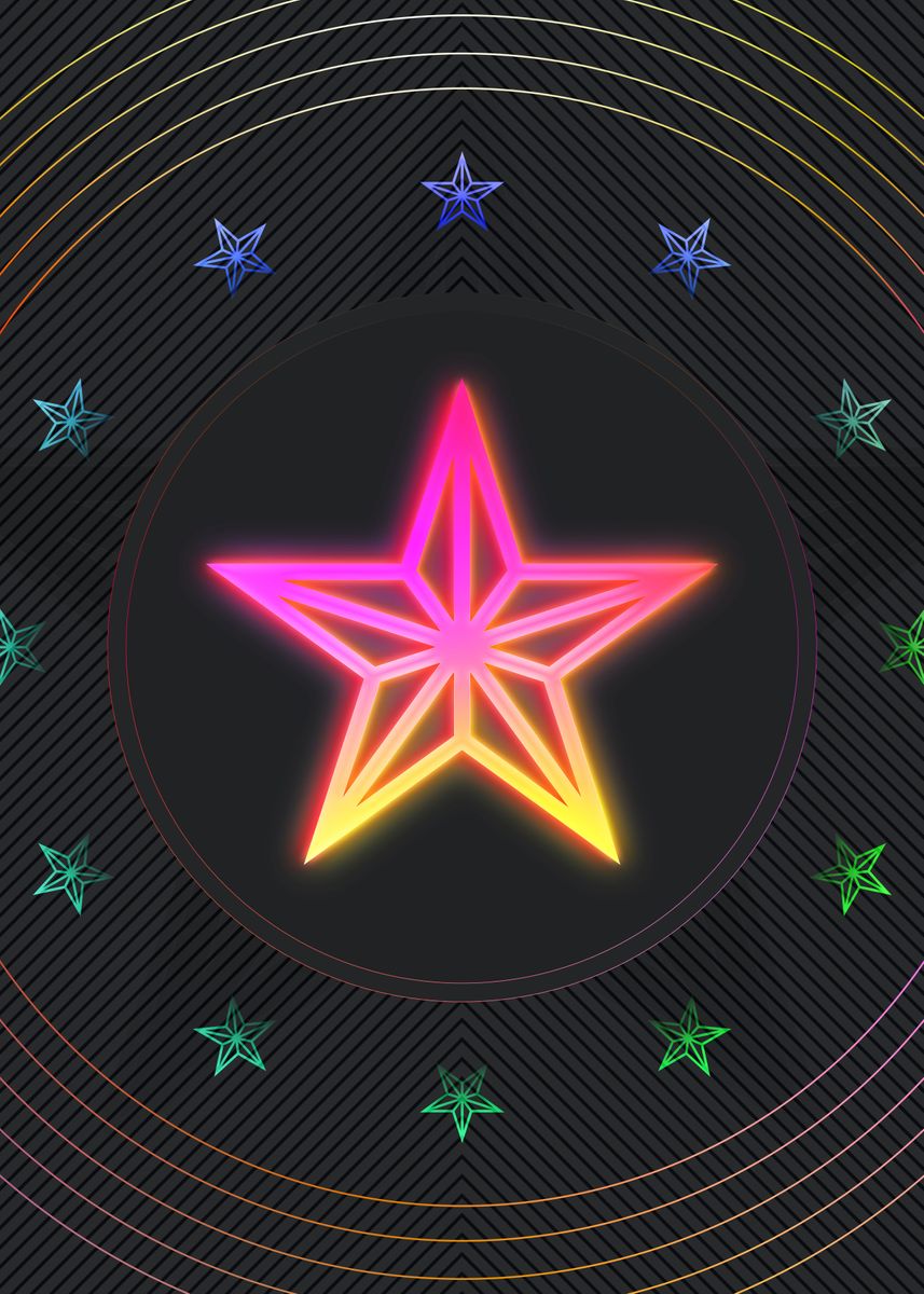 'Magic Glyph Circle Rune' Poster, picture, metal print, paint by Holy ...