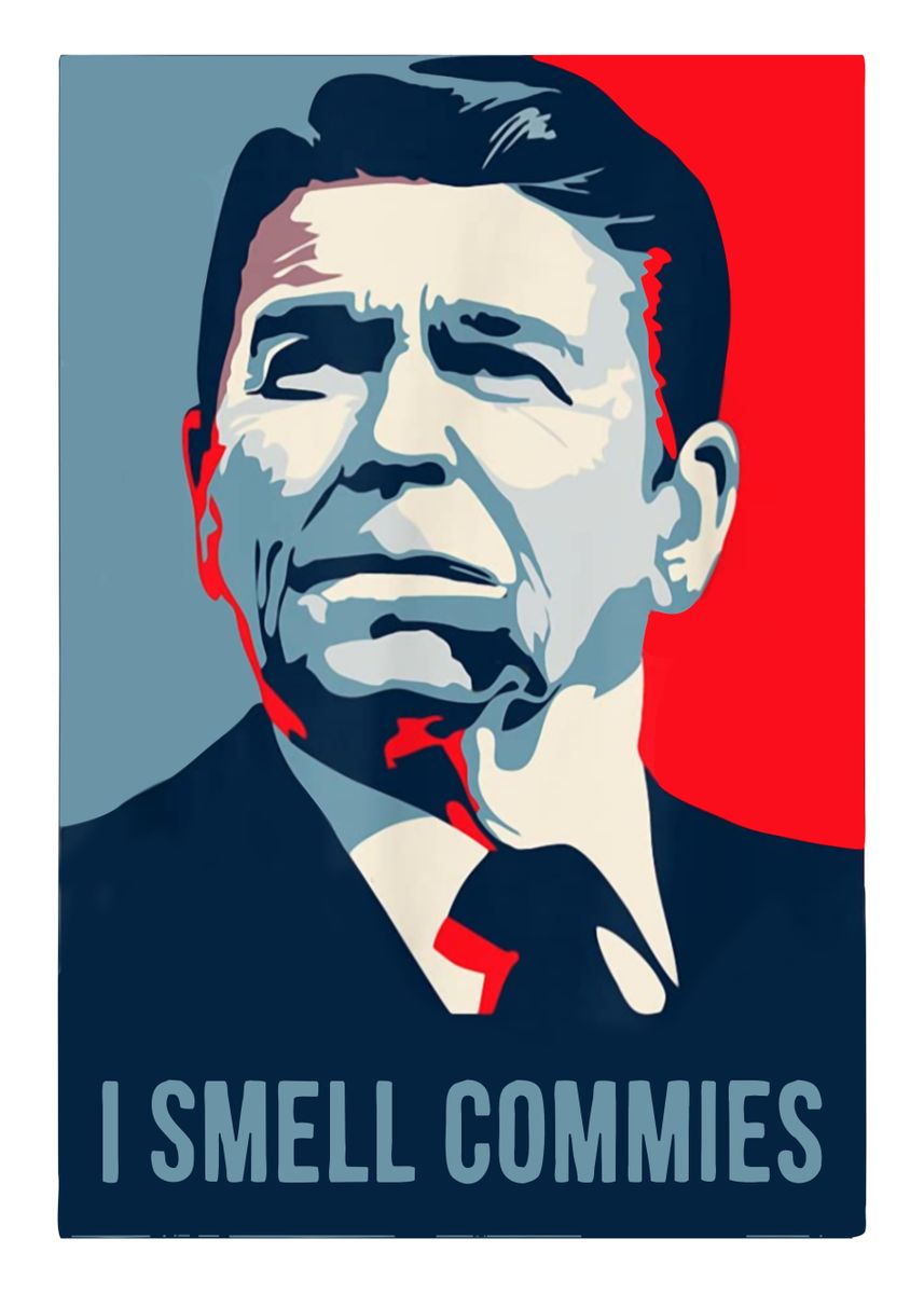 'smell commies' Poster, picture, metal print, paint by retno triningsih ...