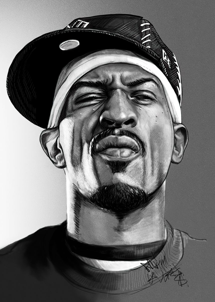 'Rakim' Poster by Dat Luong | Displate