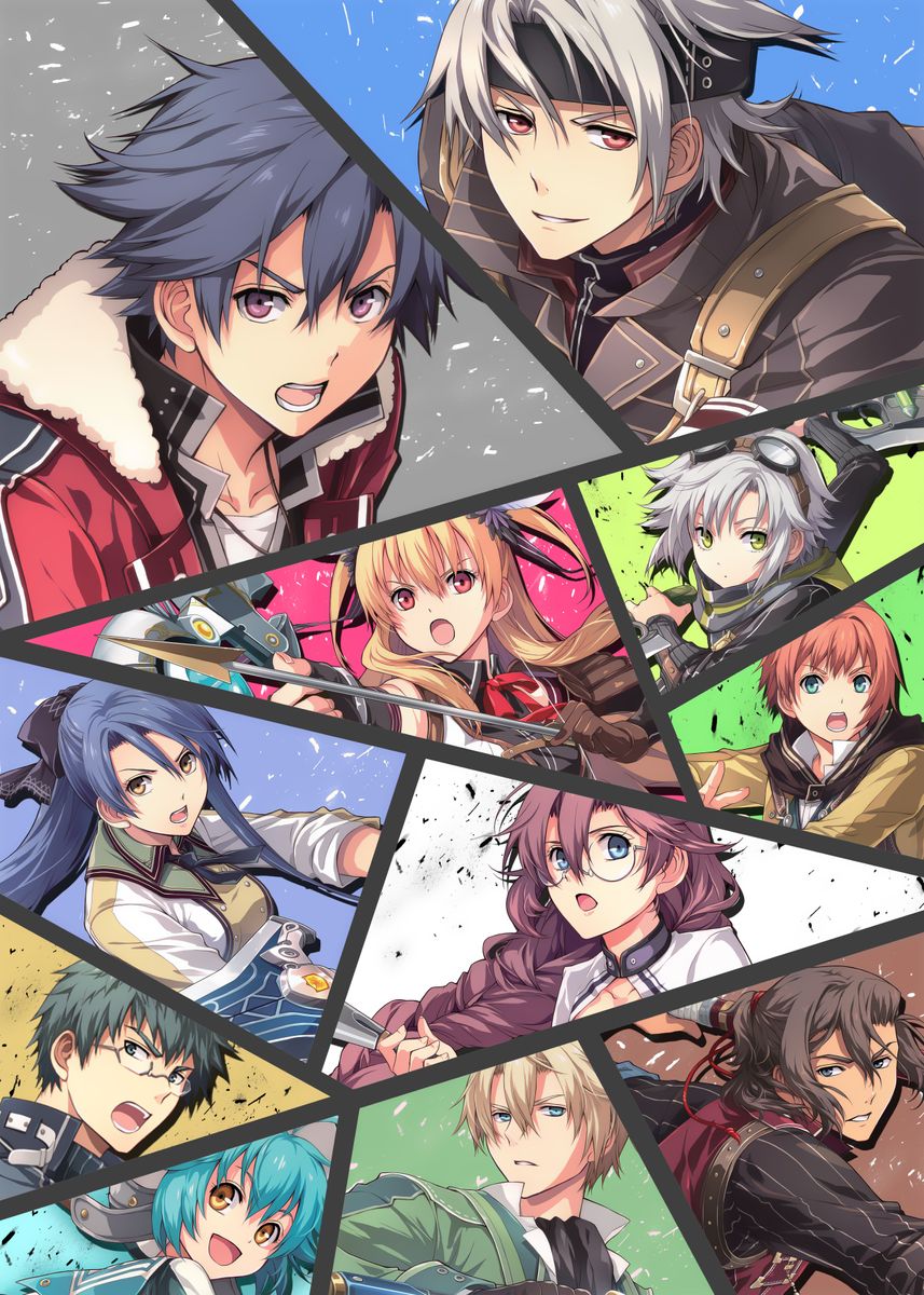  Trails Of Cold Steel VII Poster By Ahmad Zaki Ramadhan Displate