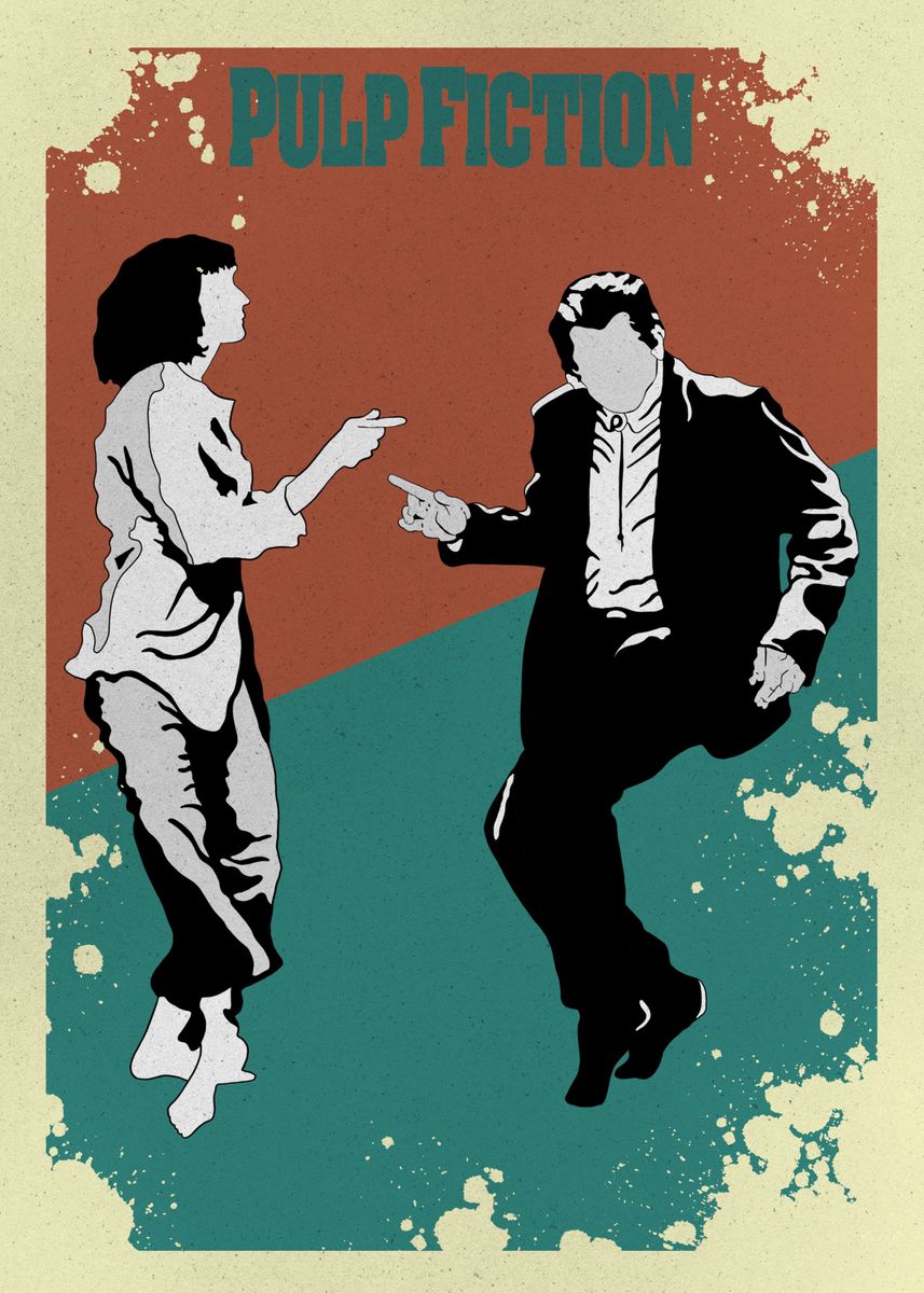 Pulp Fiction Poster By Lardis Art Displate