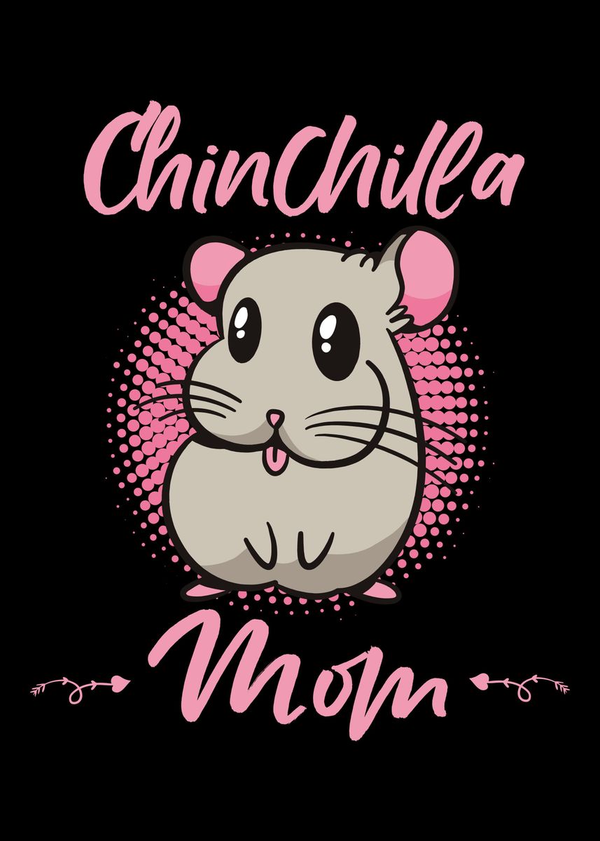 'Chinchilla' Poster by CrazySquirrel | Displate