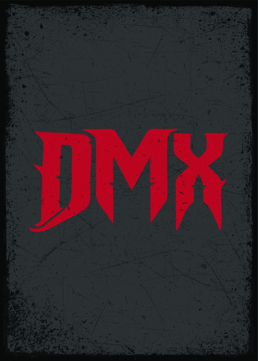 'dmx' Poster, picture, metal print, paint by Top Collection Metalic ...