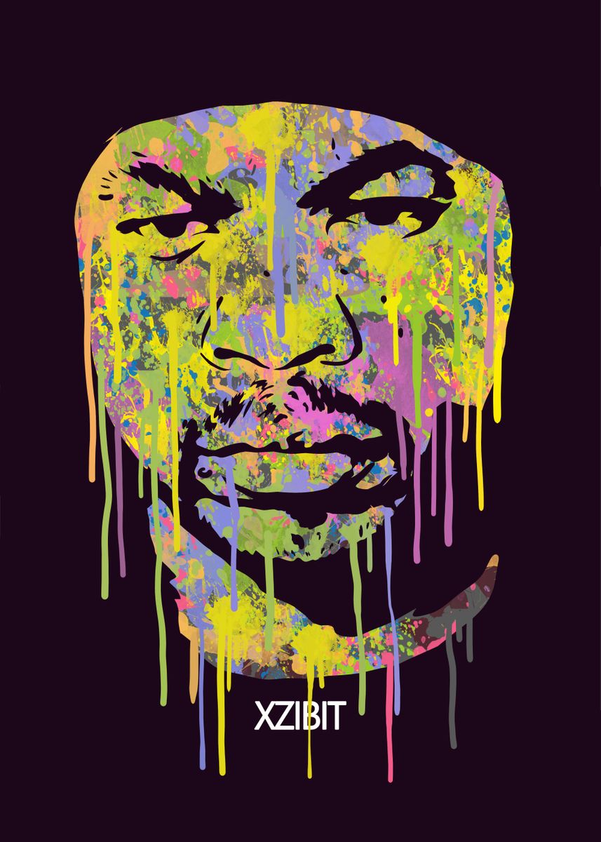 'RAPPER LEGEND XZBT VECTOR' Poster by RAMRAM CLUBCO | Displate