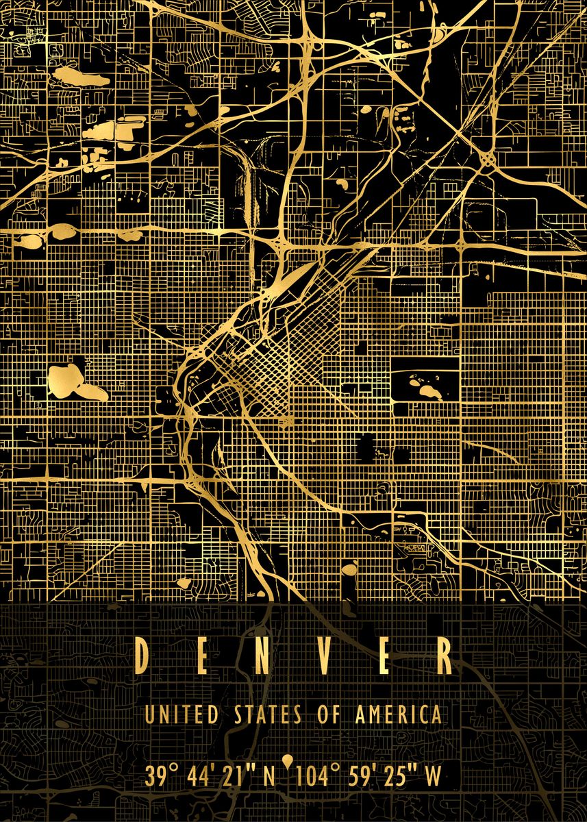 DENVER MAP USA Poster Picture Metal Print Paint By Artistic A27be703e10ab55cc98b3141fbb7f0b7 E129eddcae6b56cccf7b71cd03ccba8f