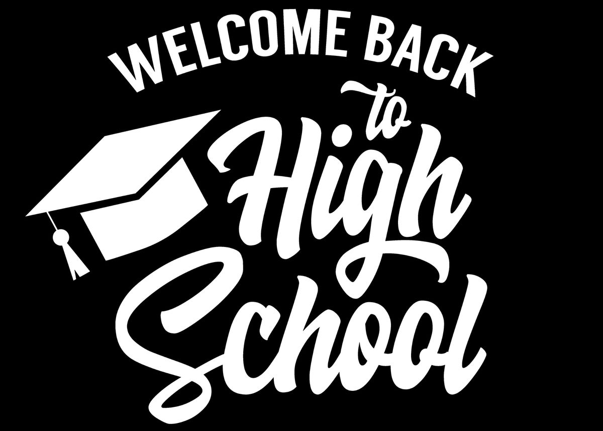 'Back To High School' Poster by dr3designs | Displate