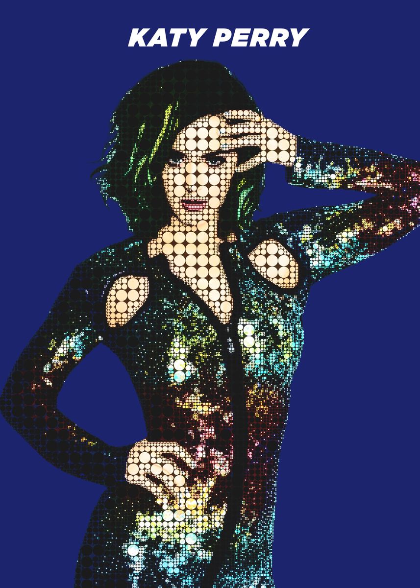 'katy perry' Poster by Bestselling Music Posters | Displate