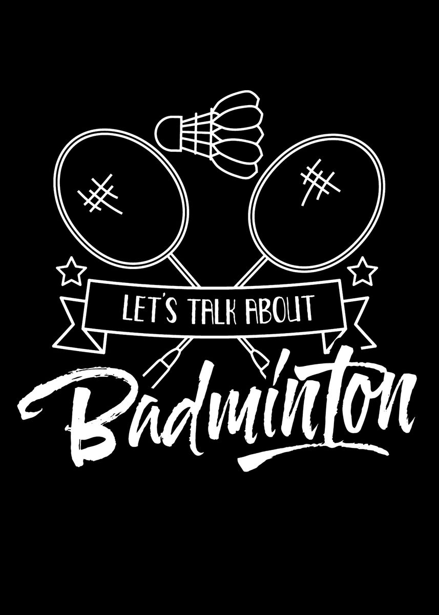 'Badminton' Poster by dr3designs | Displate