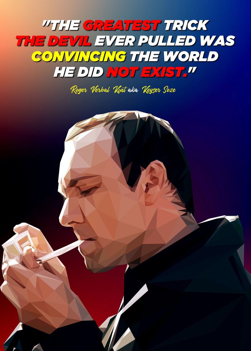 Keyser Soze or Kevin Spacey in The Usual Suspects 3D model 3D