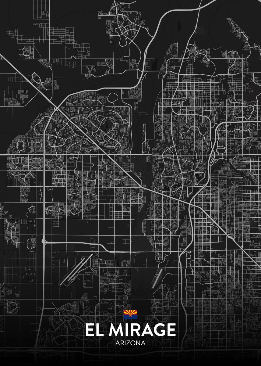 'El Mirage AZ' Poster by IMR Designs Displate