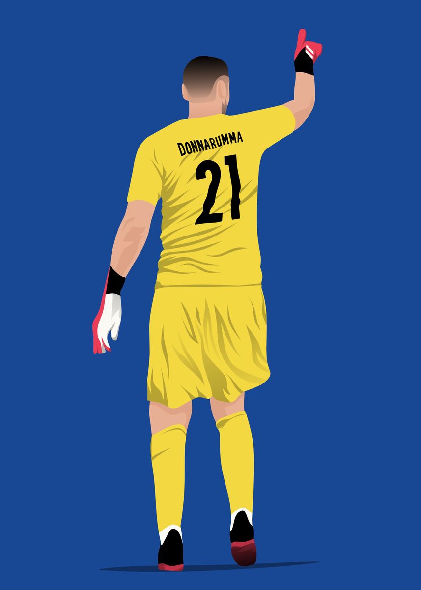 'Gianluigi donnarumma' Poster by Miracle Studio | Displate