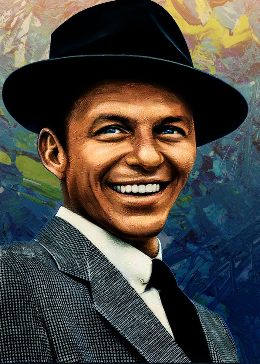 'Frank Sinatra' Poster, picture, metal print, paint by Ademba Boy ...