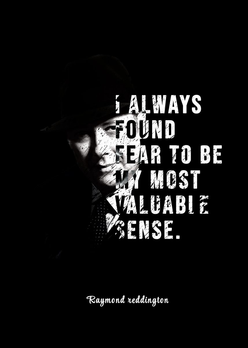 'Raymond reddington' Poster by Luck Studio | Displate