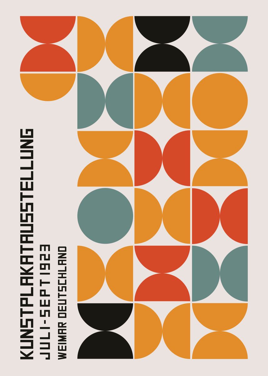 'Bauhaus 11' Poster by Manuel Garcia | Displate