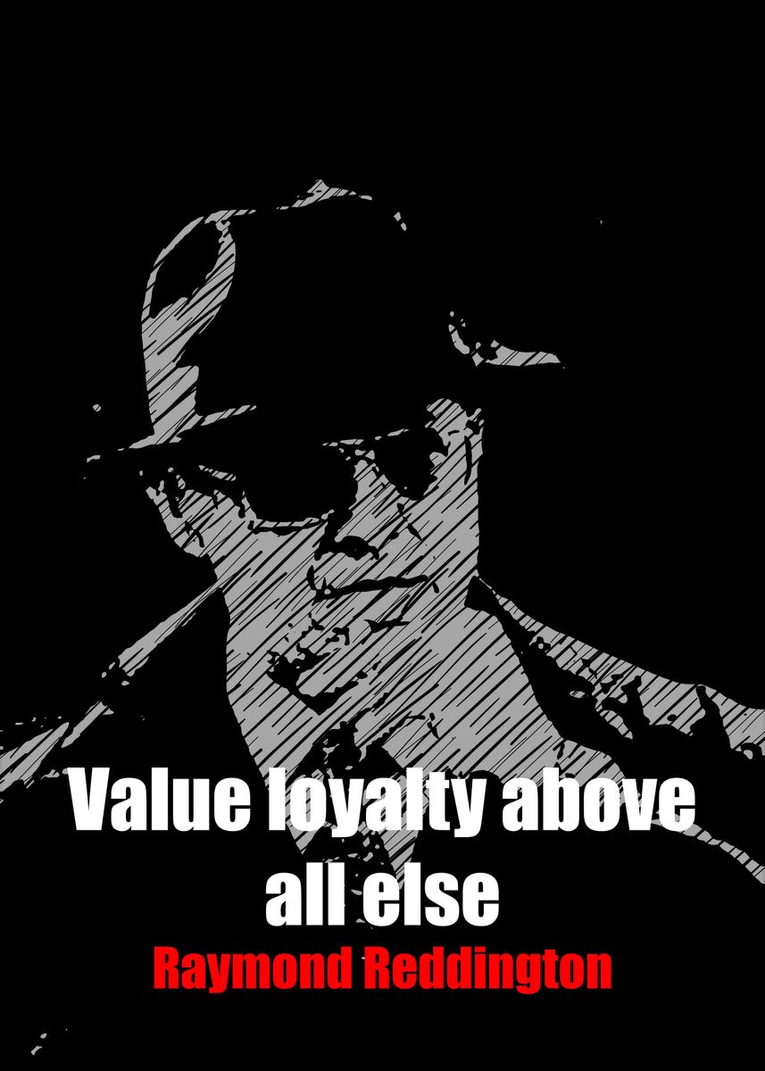 'Raymond Reddington Quotes' Poster by Riska Fzh Displate