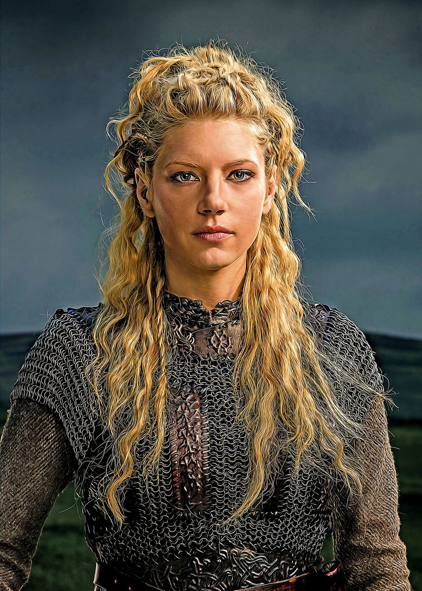 'Katheryn Winnick' Poster, picture, metal print, paint by Svetoslav ...