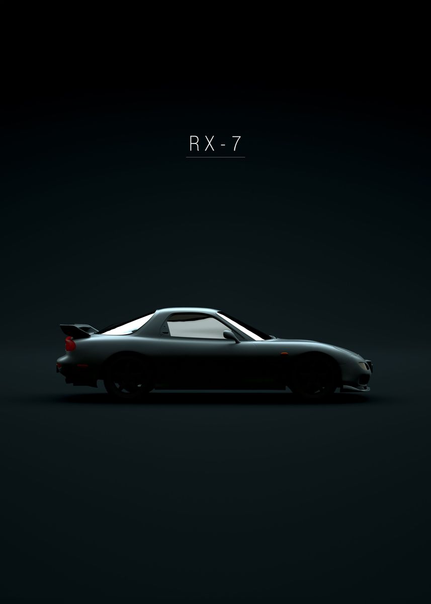 'RX7 1999' Poster by 21 MXM  | Displate