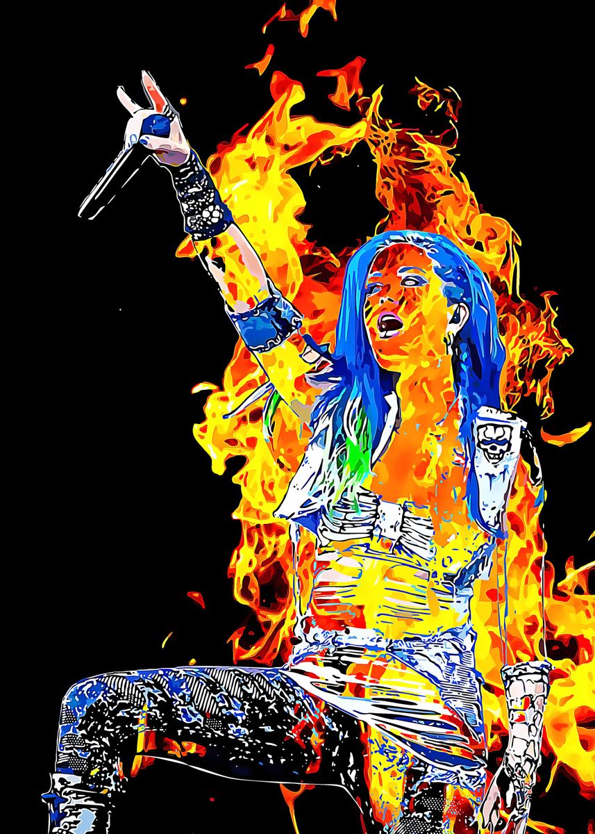 &lsquo;icon legend illustration&rsquo; Poster by FA87 Art | Displate