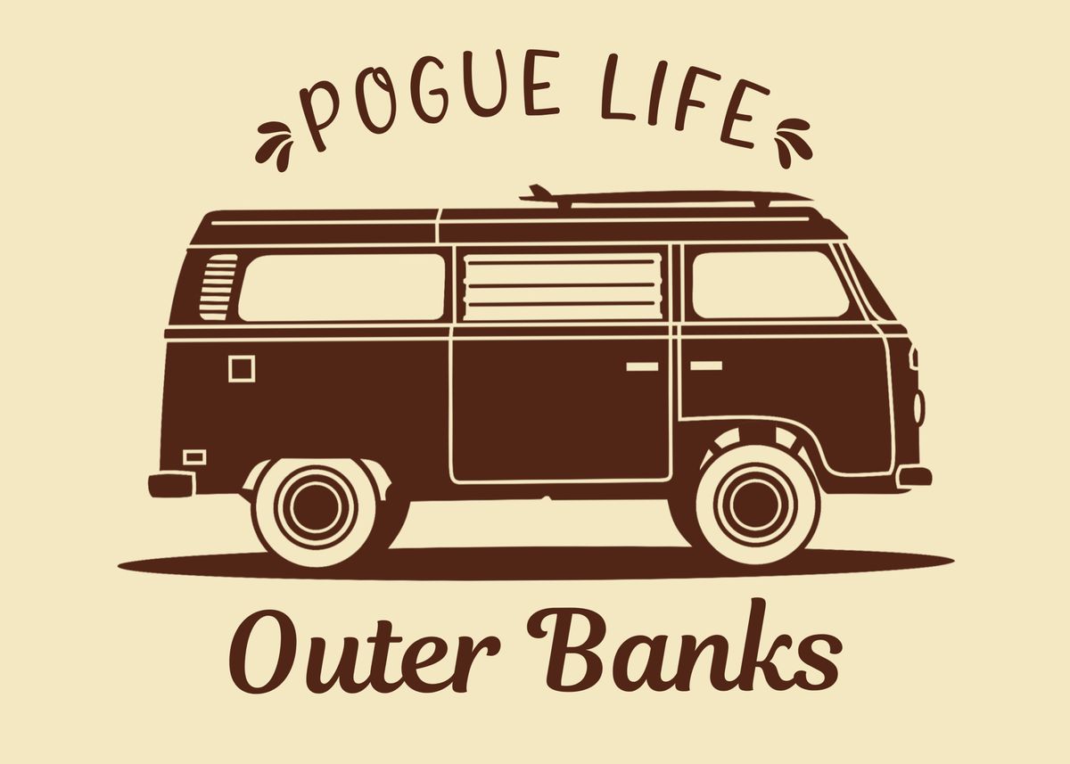 Pogue Life Outer Banks Poster by Miracle Studio | Displate