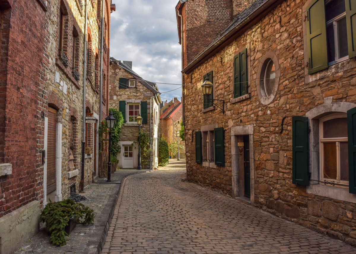 Alleyway In Shadows Poster By Stephen Bredenkamp Displate