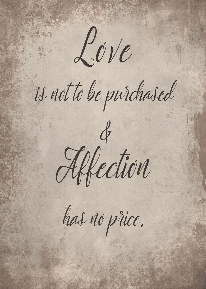'Love and Affection' Poster, picture, metal print, paint by XandYart ...