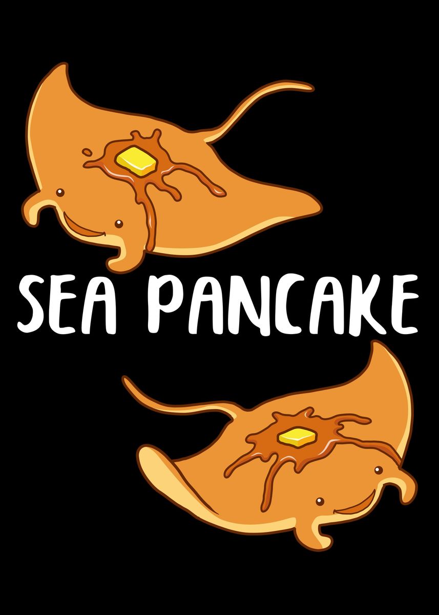 'Sea Pancake' Poster by CatRobot Displate