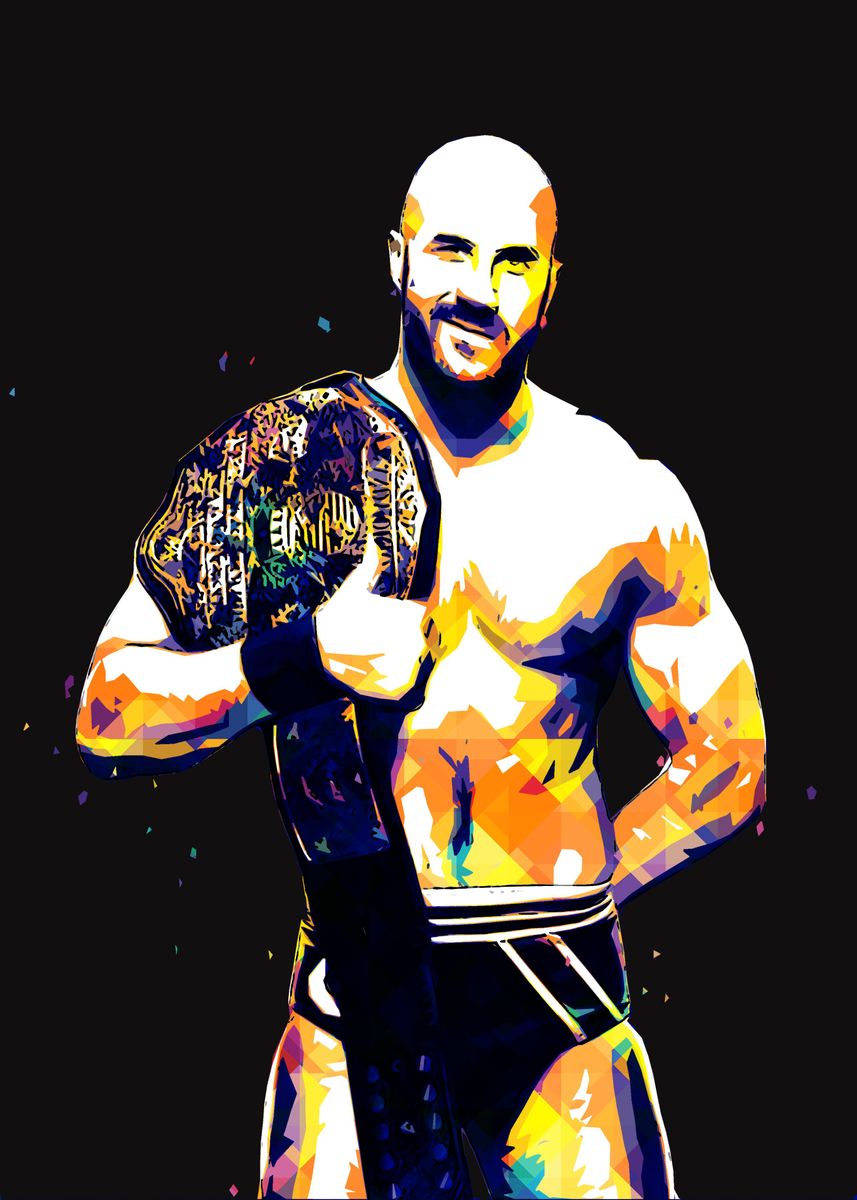 'Cesaro' Poster, picture, metal print, paint by HildaWarren Studio ...