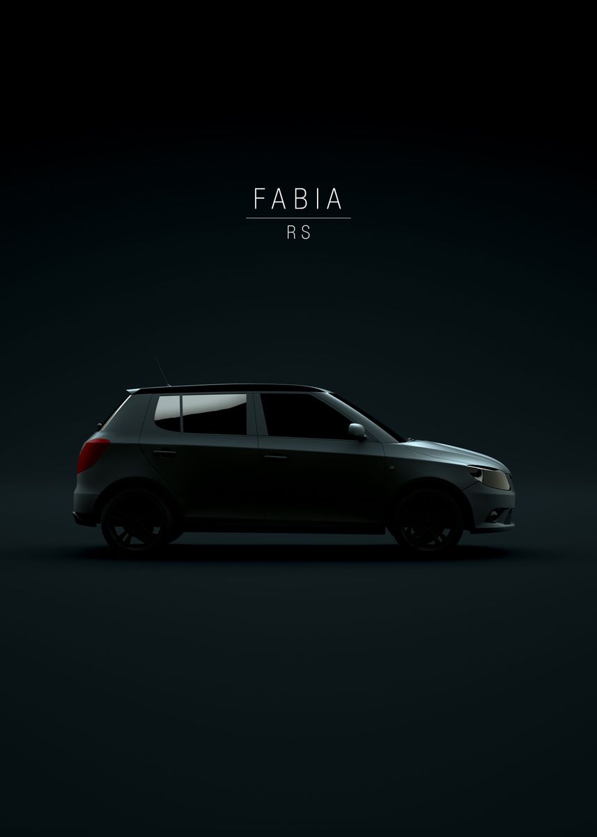 '2011 Fabia RS' Poster by 21 MXM  | Displate
