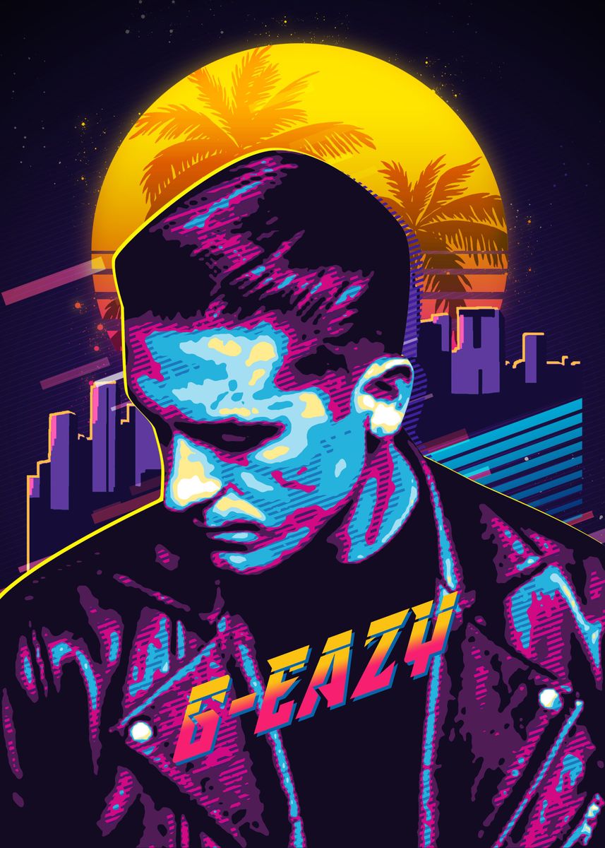 g eazy' Poster, picture, metal print, paint by Most Popular Cult posters