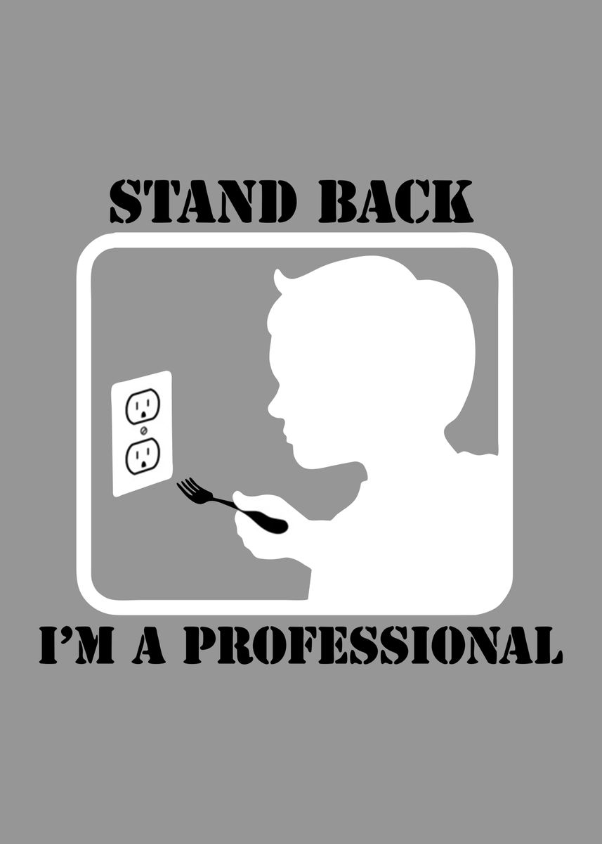 'stand back' Poster by riyadi elyas rahmadi Displate